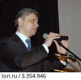 Заместитель министра транспорта РФ Олег Белозеров (2012 год). Редакционное фото, фотограф Юрий Пирогов / Фотобанк Лори