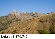 Крымские горы. Окрестности села Зеленогорье (2011 год). Стоковое фото, фотограф V.Ivantsov / Фотобанк Лори