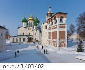 Суздаль. В Спасо-Евфимиевом монастыре (2012 год). Редакционное фото, фотограф Павел Широков / Фотобанк Лори