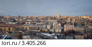 Москва на закате (2012 год). Стоковое фото, фотограф Наталья Чуб / Фотобанк Лори