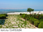 Памуккале, Турция (2009 год). Стоковое фото, фотограф ElenArt / Фотобанк Лори