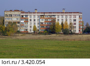 Город Коломна, пятиэтажный панельный дом (2011 год). Стоковое фото, фотограф Natalia Sidorova / Фотобанк Лори