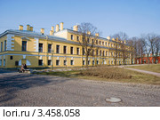 Здание Главного казначейства. (Прокурорский дом) Петропавловская крепость. Санкт-Петербург (2012 год). Редакционное фото, фотограф Александр Щепин / Фотобанк Лори
