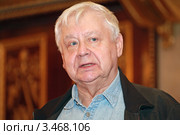 Народный артист СССР Олег Табаков (2012 год). Редакционное фото, фотограф Александр Тарасенков / Фотобанк Лори