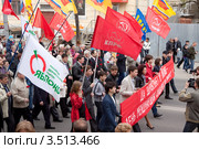 Международный день трудящихся во Владимире (2012 год). Редакционное фото, фотограф Яков Филимонов / Фотобанк Лори