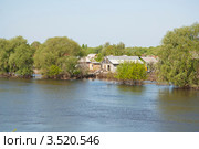 Разлив реки Хопёр, город Балашов, Саратовская область (2011 год). Стоковое фото, фотограф Истомина Елена / Фотобанк Лори