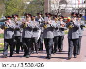 Военный оркестр в Нижегородском Кремле (2012 год). Редакционное фото, фотограф Елена Гаврилова / Фотобанк Лори