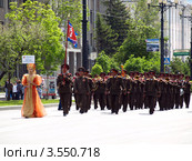 Первый Международный фестиваль военных духовых оркестров "Амурские волны" в городе Хабаровске (2012 год). Редакционное фото, фотограф Сергей Заводенко / Фотобанк Лори
