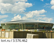 Здание нового стадиона (2008 год). Редакционное фото, фотограф Прусский Андрей / Фотобанк Лори