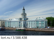 Музей антропологии и этнографии имени Петра Великого Российской академии наук (Кунсткамера), Васильевский остров, Санкт-Петербург, Россия (2012 год). Редакционное фото, фотограф Константин Меньшиков / Фотобанк Лори