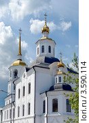 Михаило-Архангельская Харлампиевская церковь. Иркутск (2012 год). Стоковое фото, фотограф Юлия Батурина / Фотобанк Лори