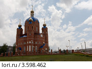 Храм иконы Божьей матери всех скорбящих Радость (2012 год). Стоковое фото, фотограф Галина Лукьяненко / Фотобанк Лори