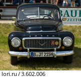 Автомобиль Volvo PV544. Олдтаймер шоу. Паарен им Глин. Германия (2012 год). Редакционное фото, фотограф Sergey Kohl / Фотобанк Лори
