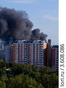 Пожар (2012 год). Стоковое фото, фотограф Елена / Фотобанк Лори
