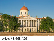 Институт русской литературы. Пушкинский дом. Санкт-Петербург (2012 год). Стоковое фото, фотограф Александр Щепин / Фотобанк Лори