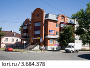 Магазин на перекрестке, Ливны (2012 год). Редакционное фото, фотограф Вячеслав Потапов / Фотобанк Лори