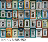 Окна Боровска. Стоковое фото, фотограф Павел Широков / Фотобанк Лори