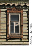 Окно дома К.М.Панова. 1890-е годы. Екатеринбург (2012 год). Стоковое фото, фотограф Елена Ермоленко / Фотобанк Лори