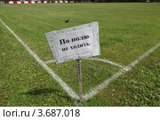 По полю не ходить (2012 год). Редакционное фото, фотограф Андрей Гривцов / Фотобанк Лори