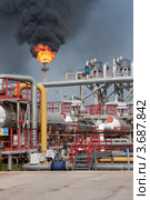 Газоконденсатные месторождения ЗАО "Роспан Интернешнл" (2012 год). Редакционное фото, фотограф Михаил Рыбачек / Фотобанк Лори