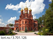 Троице-Сергиева Лавра. Черниговский скит. Собор Черниговской Иконы Божией Матери (2012 год). Стоковое фото, фотограф Наталья Волкова / Фотобанк Лори