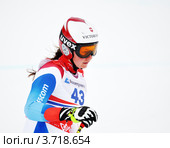 Коринн Сутер на чемпионате FIS Alpine Ski World Cup 2011/2012. Редакционное фото, фотограф Анна Мартынова / Фотобанк Лори