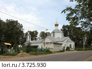 Спасо-Преображенский храм города Струнино, Владимирская область (2012 год). Стоковое фото, фотограф Юлия Кузнецова / Фотобанк Лори