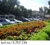 Абакан. Улица Щетинкина (2012 год). Редакционное фото, фотограф Елена Семенюк / Фотобанк Лори