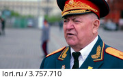 Иван Слухай, Председатель Московского комитета ветеранов войны (2011 год). Редакционное видео, видеограф Losevsky Pavel / Фотобанк Лори
