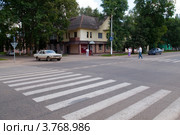 Городской пейзаж, город Сафоново, Смоленская область (2012 год). Редакционное фото, фотограф Вячеслав Палес / Фотобанк Лори