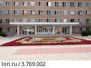 Здание администрации, город Сафоново, Смоленская область (2012 год). Стоковое фото, фотограф Вячеслав Палес / Фотобанк Лори
