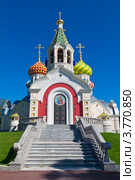 Собор Игоря Черниговского в Переделкино (2012 год). Стоковое фото, фотограф Lora / Фотобанк Лори