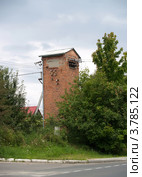 Трансформатор  понижающий в городе Ладушкине Калининградской области (2012 год). Стоковое фото, фотограф Ирина Борсученко / Фотобанк Лори