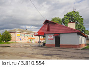 Автостанция, город Гдов, Псковская область (2012 год). Редакционное фото, фотограф Галина Ермолаева / Фотобанк Лори