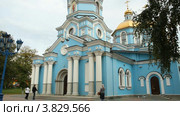 Русская православная церковь. Встреча чудотворной иконы Богородицы и мощей святой Матроны (2012 год). Редакционное видео, видеограф Mikhail Erguine / Фотобанк Лори