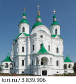 Собор Рождества Богородицы в г. Козелец Черниговской области (1752-1763) (2012 год). Стоковое фото, фотограф Онищенко Виктор / Фотобанк Лори