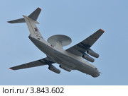 Самолет А-50 (бортовой RF-92957 / 47 "красный") на праздновании 100-летия ВВС России (2012 год). Редакционное фото, фотограф Alexei Tavix / Фотобанк Лори