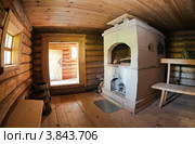 Интерьер русской бани. Стоковое фото, фотограф FotograFF / Фотобанк Лори