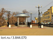 Беседка на набережной. г.Хабаровск (2012 год). Стоковое фото, фотограф Кривошеева Светлана / Фотобанк Лори