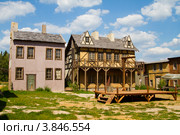 Виселица в старом городе, декорация для фильма (2012 год). Редакционное фото, фотограф Андрей Пожарский / Фотобанк Лори