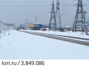 Въездной указатель, г. Рубцовск, Алтайский край (2009 год). Редакционное фото, фотограф Ольга Анофриева / Фотобанк Лори