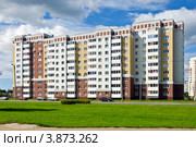 Новостройка в микрорайоне Сельма. Калининград (2012 год). Стоковое фото, фотограф Сергей Трофименко / Фотобанк Лори