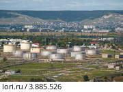 Саратовский нефтеперерабатывающий завод. Стоковое фото, фотограф Сергей Федулов / Фотобанк Лори