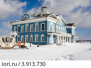 Барский дом в усадьбе Гальских, город Череповец (2010 год). Редакционное фото, фотограф Солодовникова Елена / Фотобанк Лори