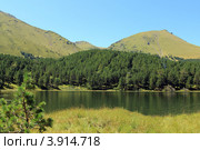 Горное озеро Хурла-Кёль. Кавказ. КЧР (2012 год). Стоковое фото, фотограф Rekacy / Фотобанк Лори