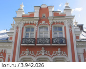 Смоленск. Здание банка 1872 г. Ныне музей скульптора Сергея Тимофеевича Конёнкова (2012 год). Редакционное фото, фотограф Т. З. / Фотобанк Лори