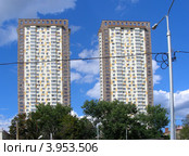 Виды района Измайлово. Жилой комплекс "Измайловский". Москва (2012 год). Редакционное фото, фотограф lana1501 / Фотобанк Лори