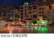 Вечерние огни Албуфейры. Алгарве. Португалия (Algarve, Albufeira) (2012 год). Редакционное фото, фотограф Виктория Катьянова / Фотобанк Лори