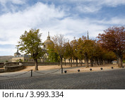 Монастырь Сан Лоренсо де Эль Эскориал в Испании. San Lorenzo de El Escorial (2012 год). Стоковое фото, фотограф Владимир Чинин / Фотобанк Лори