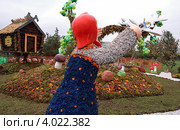 Цветочная композиция по мотивам сказки "Гуси-лебеди" (2012 год). Редакционное фото, фотограф Сагирова Алсу / Фотобанк Лори